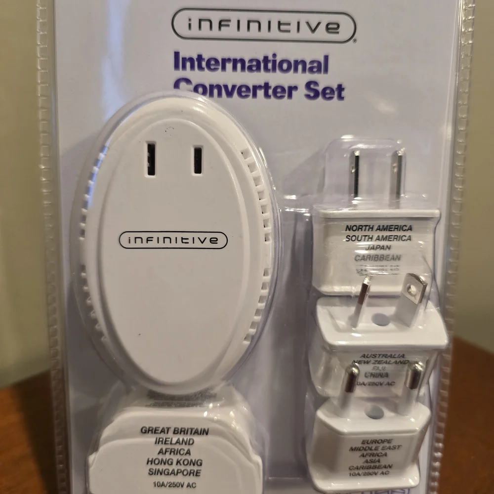 White International Converter Set - Travel Power Adapter